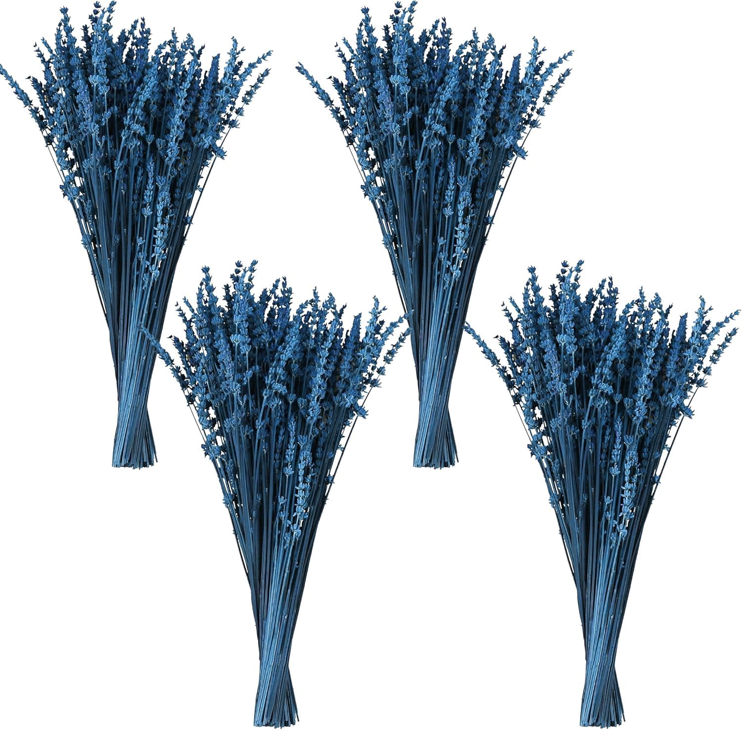 Dried Purple Lavender Flowers Bundle-Dried Preserved Lavender Bouquet 15-17" for Shower Weeding Home Vase Decor, Crafts, Aromatherapy, Fragrance, Fresh Silk Dry Live Plants, 50g(1.76oz)